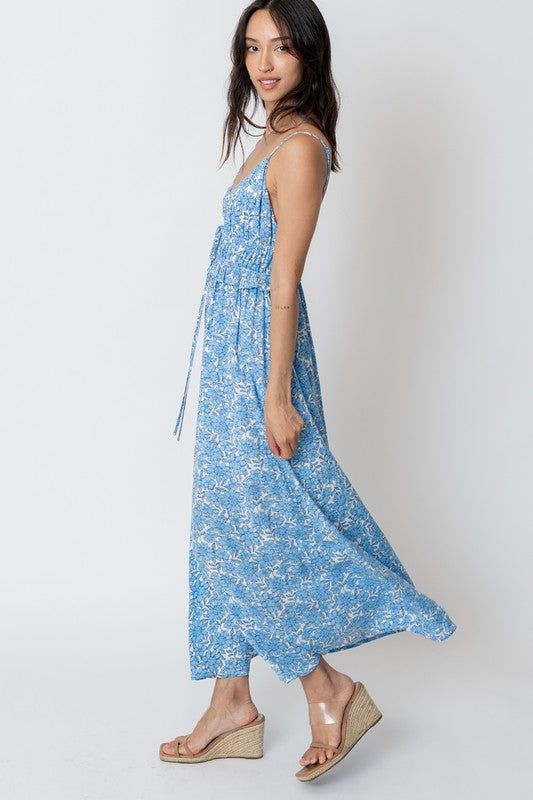 Sleeveless Ruffled Bodice Maxi Dress sold by U-NI-TY product image thumbnail 3