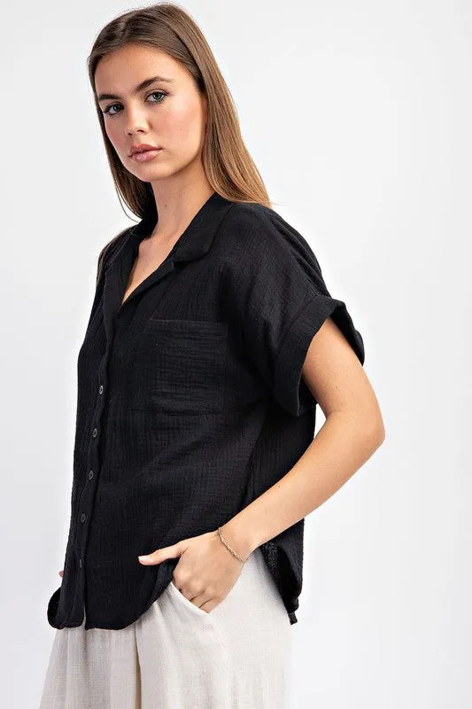 Soft Washed Short Sleeve Top sold by U-NI-TY product image thumbnail 2