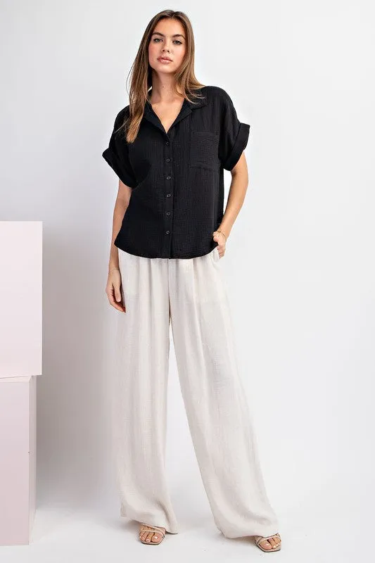 Soft Washed Short Sleeve Top sold by U-NI-TY product image thumbnail 4