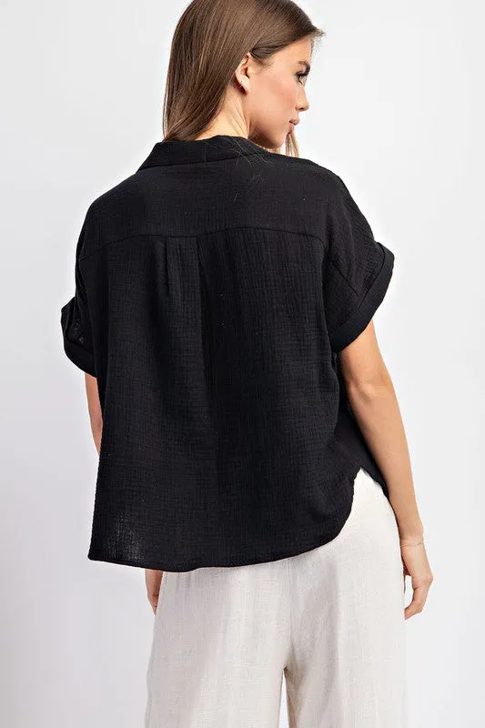 Soft Washed Short Sleeve Top sold by U-NI-TY product image thumbnail 3