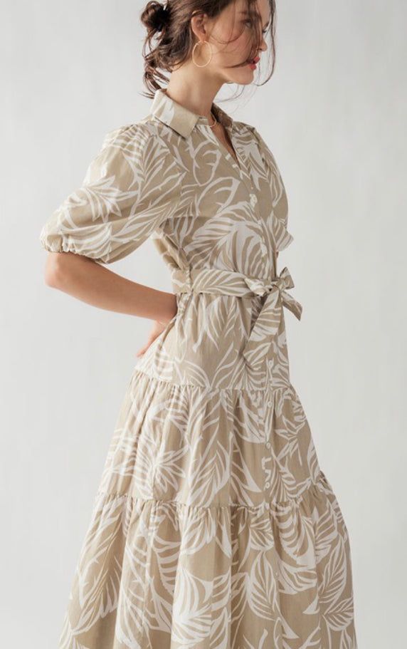 Elise Tropical Print Maxi Sundress sold by U-NI-TY product image thumbnail 4