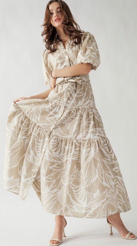 Elise Tropical Print Maxi Sundress sold by U-NI-TY product image thumbnail 2