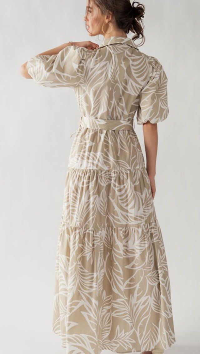 Elise Tropical Print Maxi Sundress sold by U-NI-TY product image thumbnail 5