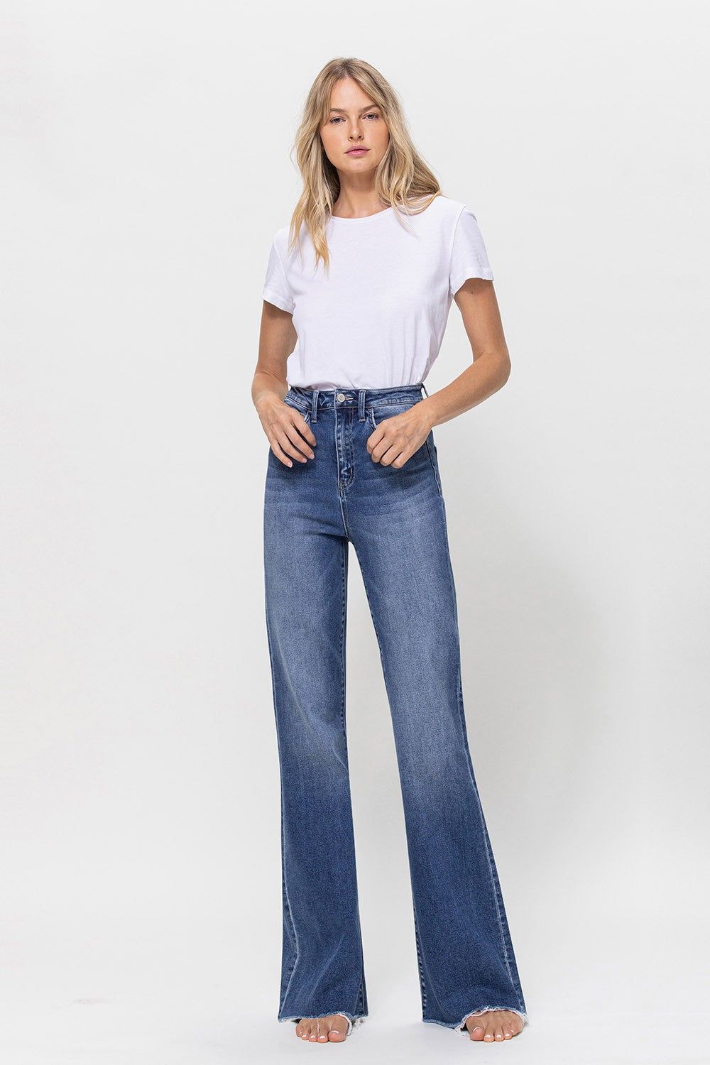 Super High Rise Relaxed Flare sold by U-NI-TY