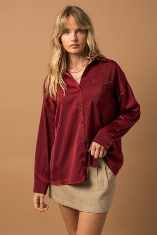 Oversized Shirt (Taupe) sold by U-NI-TY