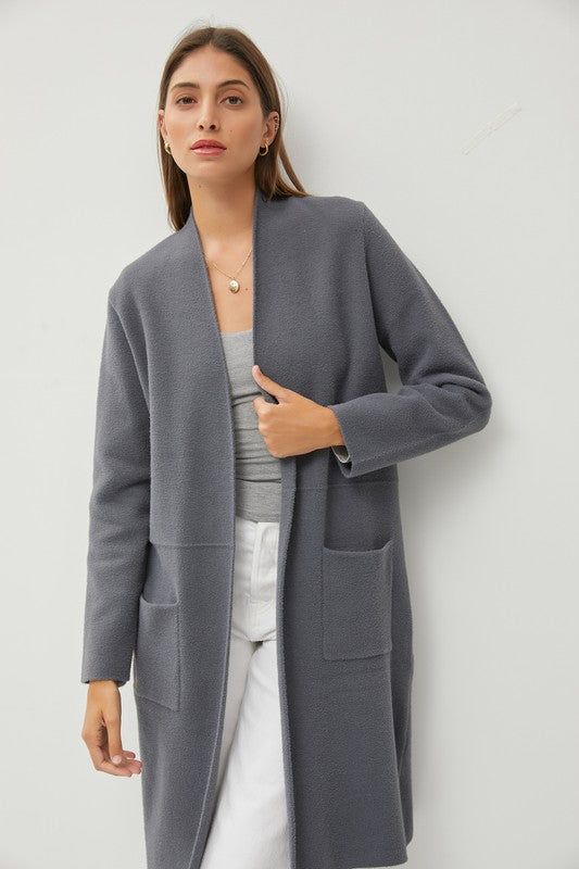Sleek Cardigan Coat sold by U-NI-TY