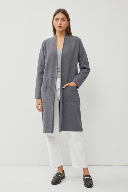 Sleek Cardigan Coat sold by U-NI-TY product image thumbnail 4