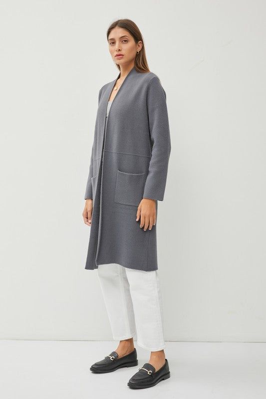 Sleek Cardigan Coat sold by U-NI-TY product image thumbnail 3