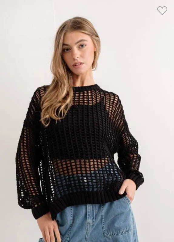 Fishnet Sweater sold by U-NI-TY