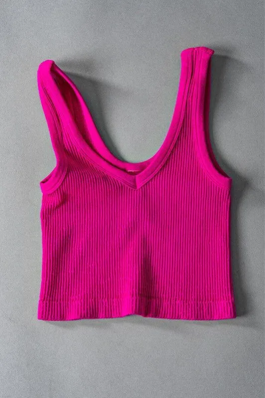 Seamless Crop Tank Top sold by U-NI-TY