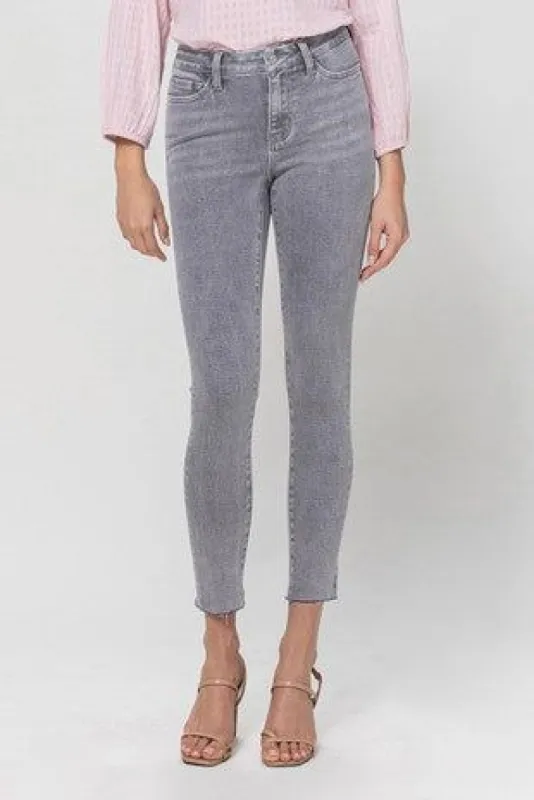 Mid Rise Skinny Jeans sold by U-NI-TY