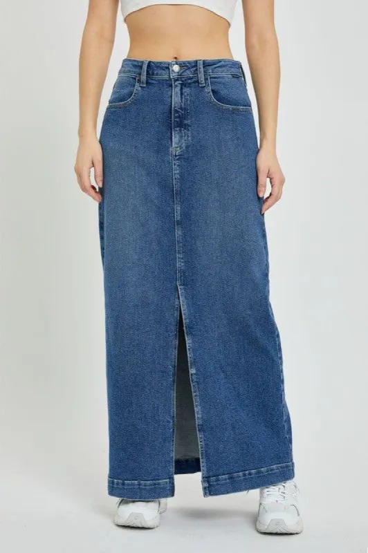 Mid Waisted Maxi Skirt sold by U-NI-TY