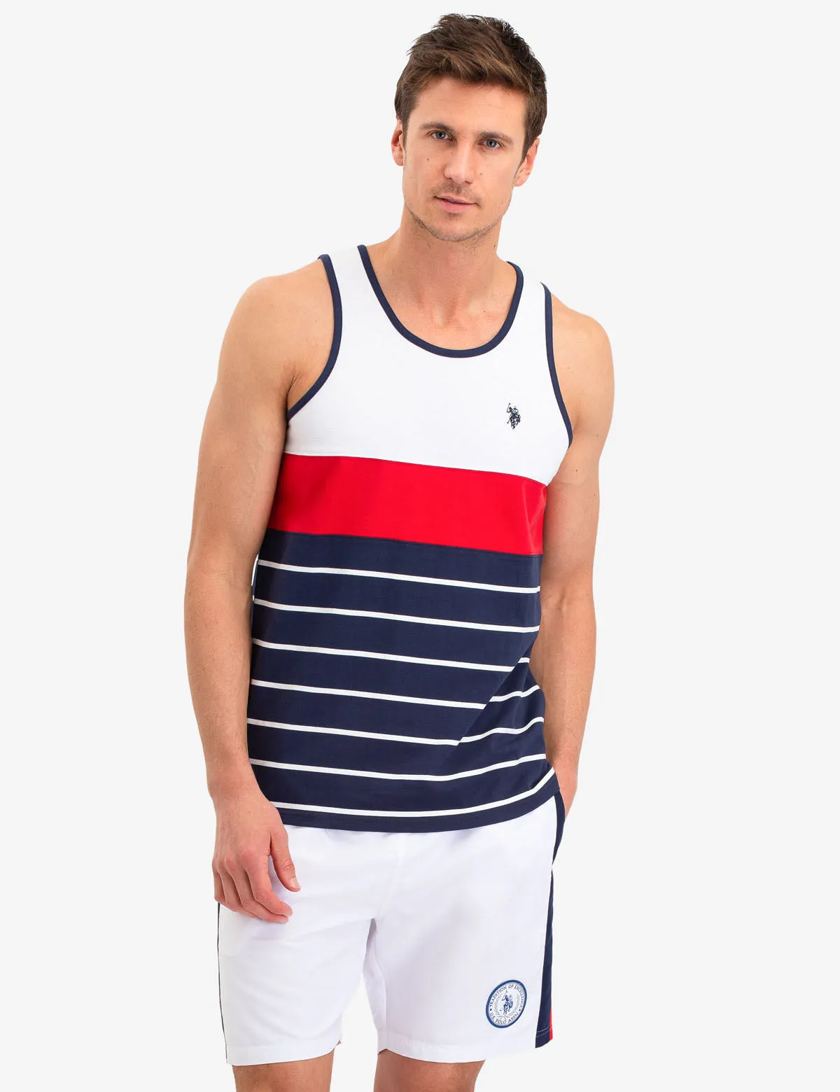 STRIPED TANK sold by U.S. Polo Assn.