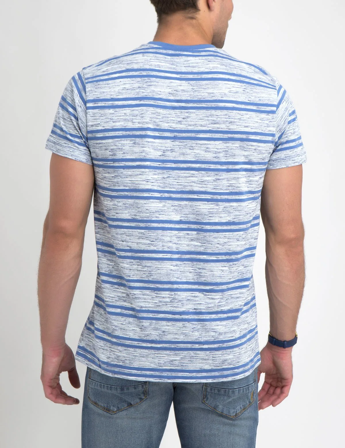 SPACE DYE STRIPE T-SHIRT sold by U.S. Polo Assn. product image thumbnail 5