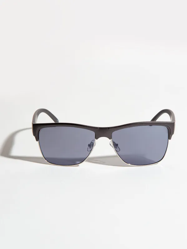 MENS RETRO RIMLESS SUNGLASSES made by U.S. Polo Assn.