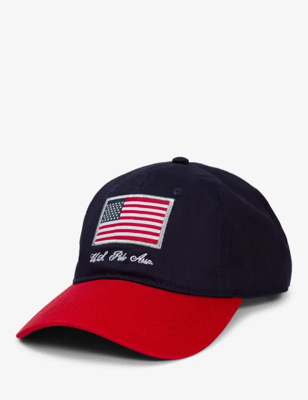 AMERICAN FLAG BASEBALL HAT sold by U.S. Polo Assn.