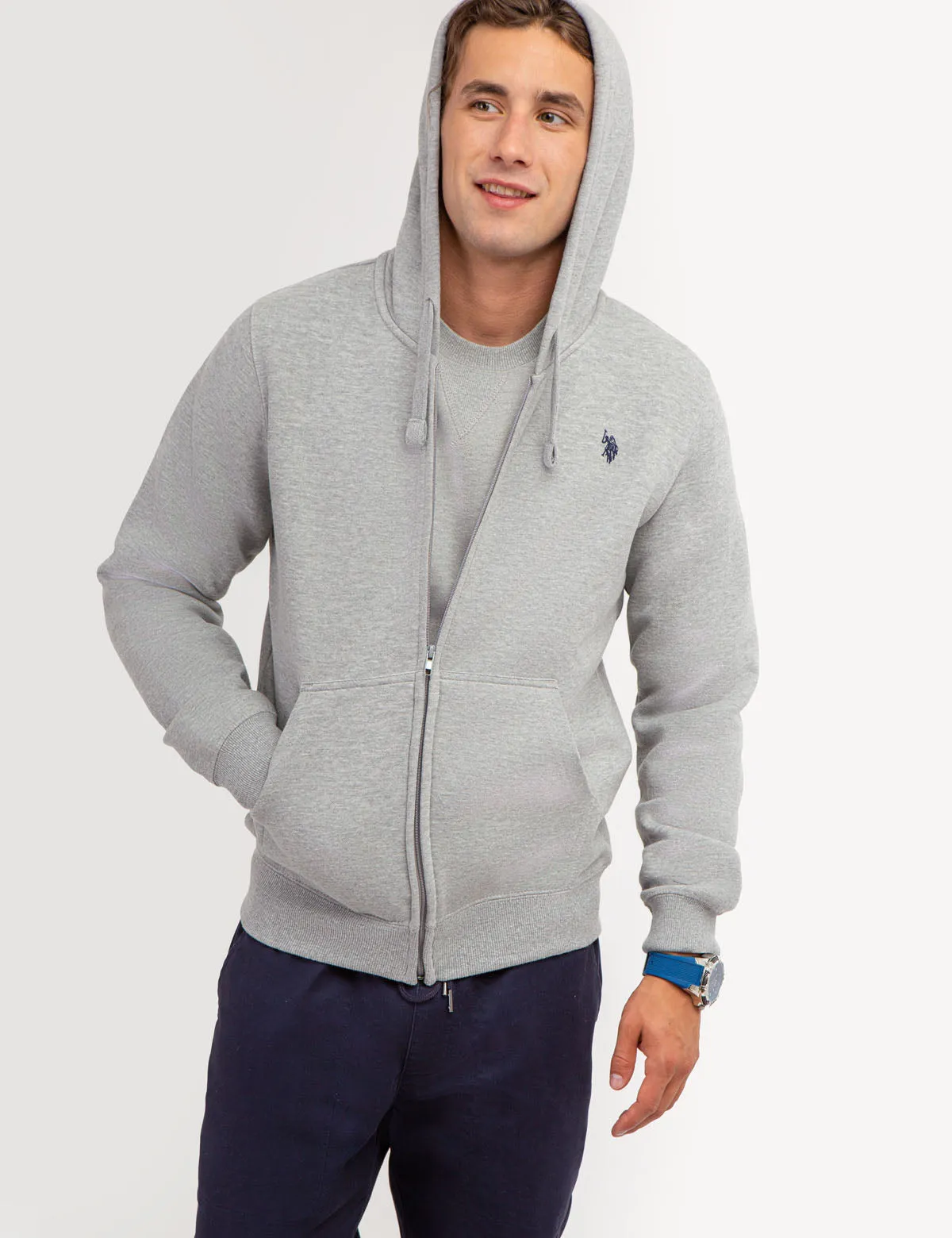 FULL ZIP LINED HOODIE sold by U.S. Polo Assn. product image thumbnail 5