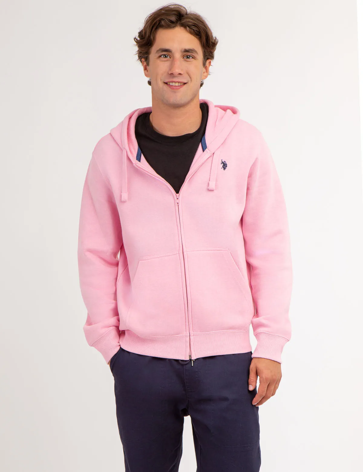 FULL ZIP LINED HOODIE sold by U.S. Polo Assn.