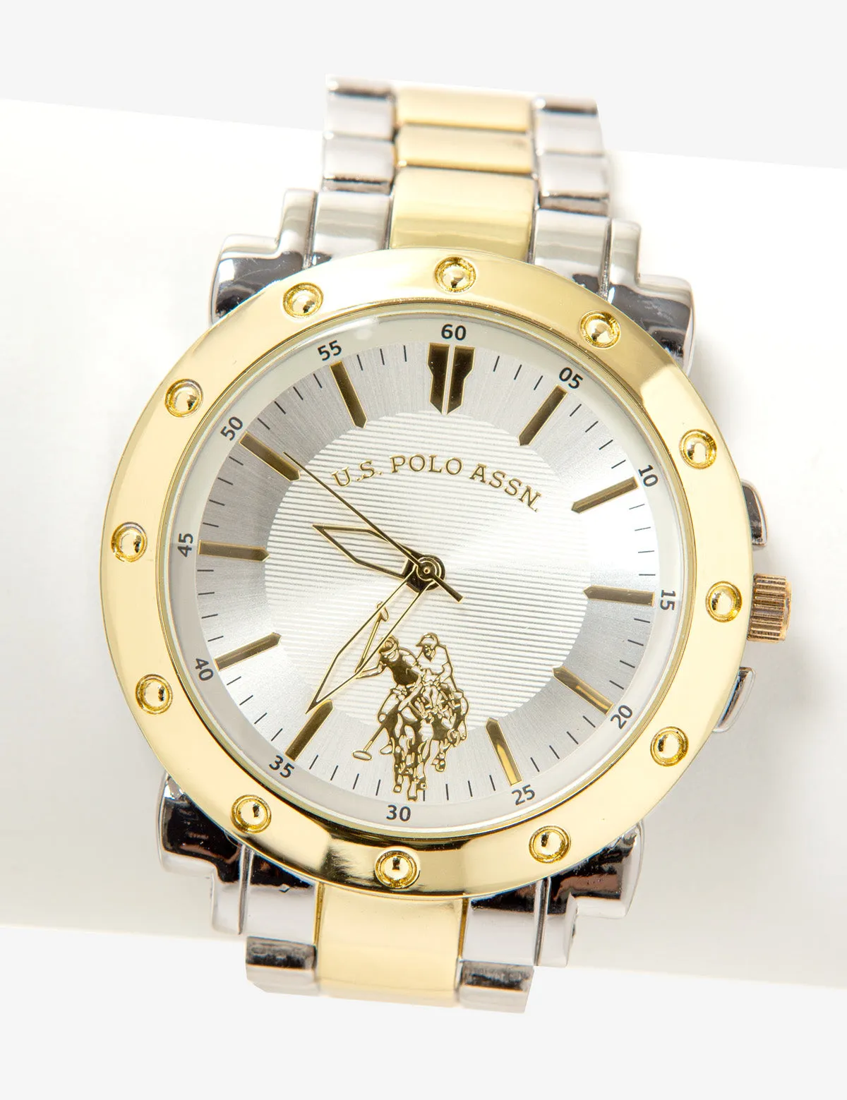 MEN'S TWO TONE BRACELET WATCH sold by U.S. Polo Assn.