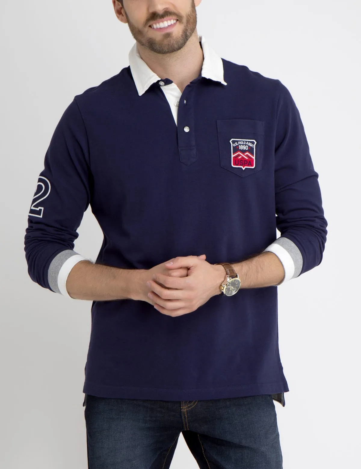 PATCHED POCKET POLO SHIRT sold by U.S. Polo Assn. product image thumbnail 5