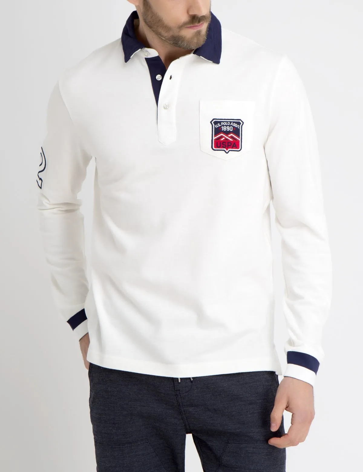 PATCHED POCKET POLO SHIRT sold by U.S. Polo Assn.