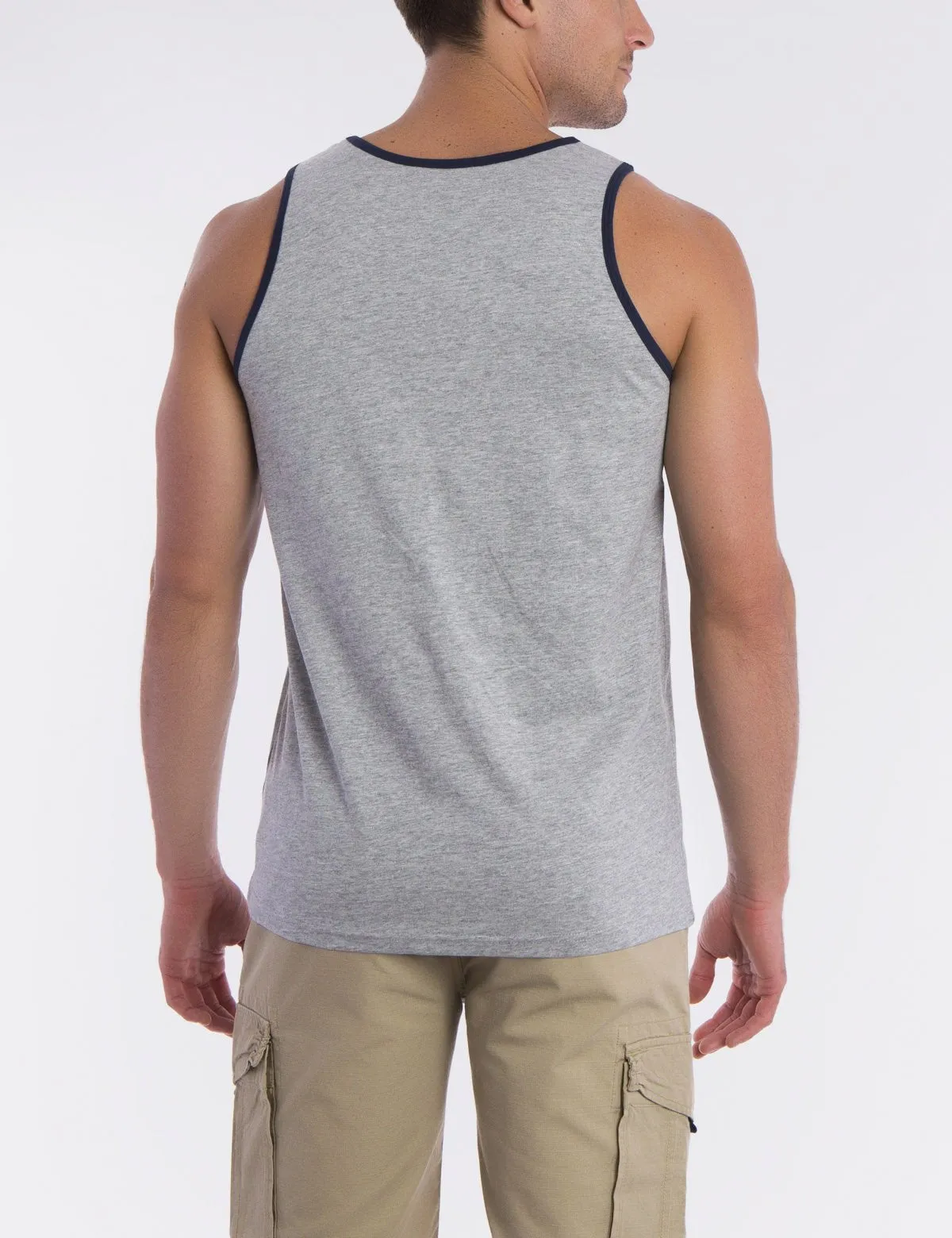 CONTRAST TRIM TANK sold by U.S. Polo Assn. product image thumbnail 4