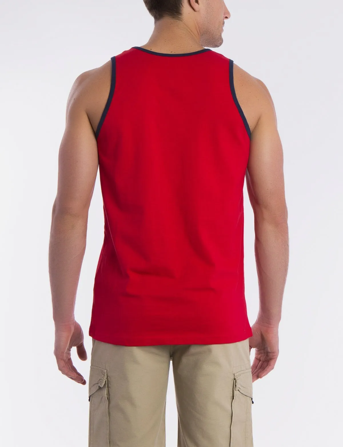 CONTRAST TRIM TANK sold by U.S. Polo Assn. product image thumbnail 3