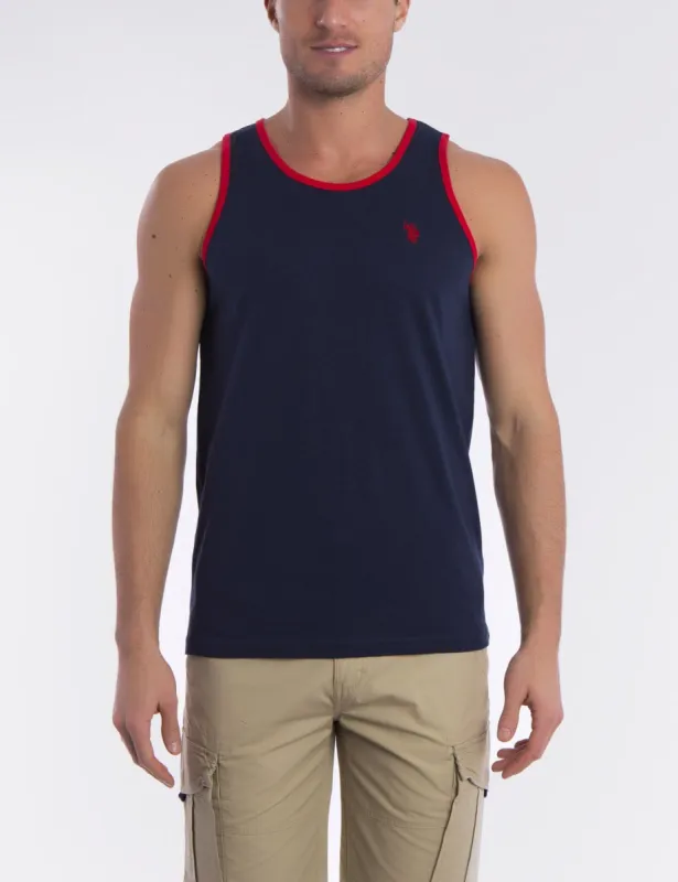 CONTRAST TRIM TANK sold by U.S. Polo Assn.