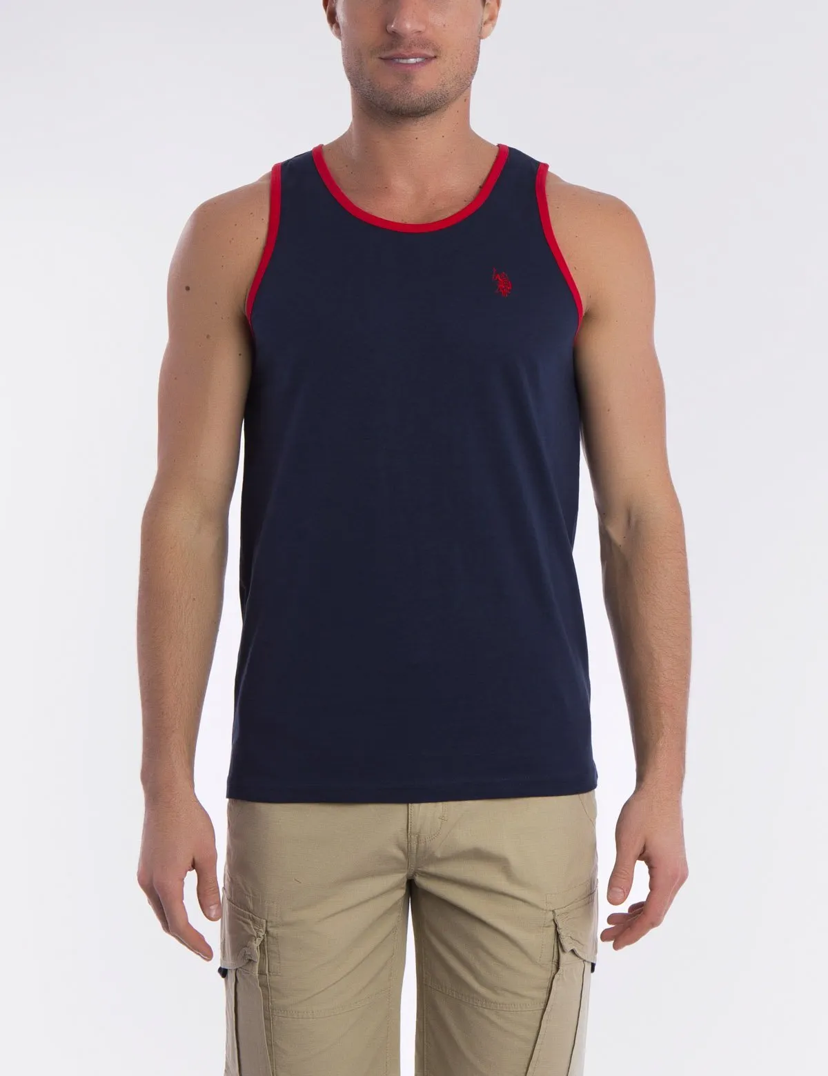 CONTRAST TRIM TANK sold by U.S. Polo Assn.