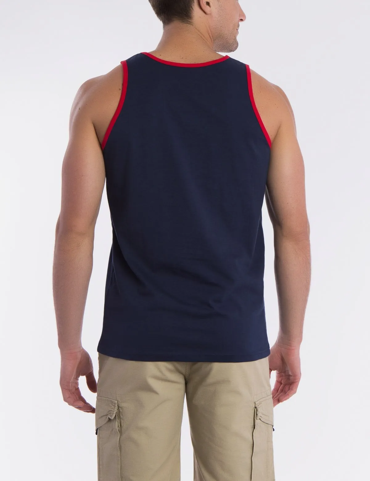 CONTRAST TRIM TANK sold by U.S. Polo Assn. product image thumbnail 2