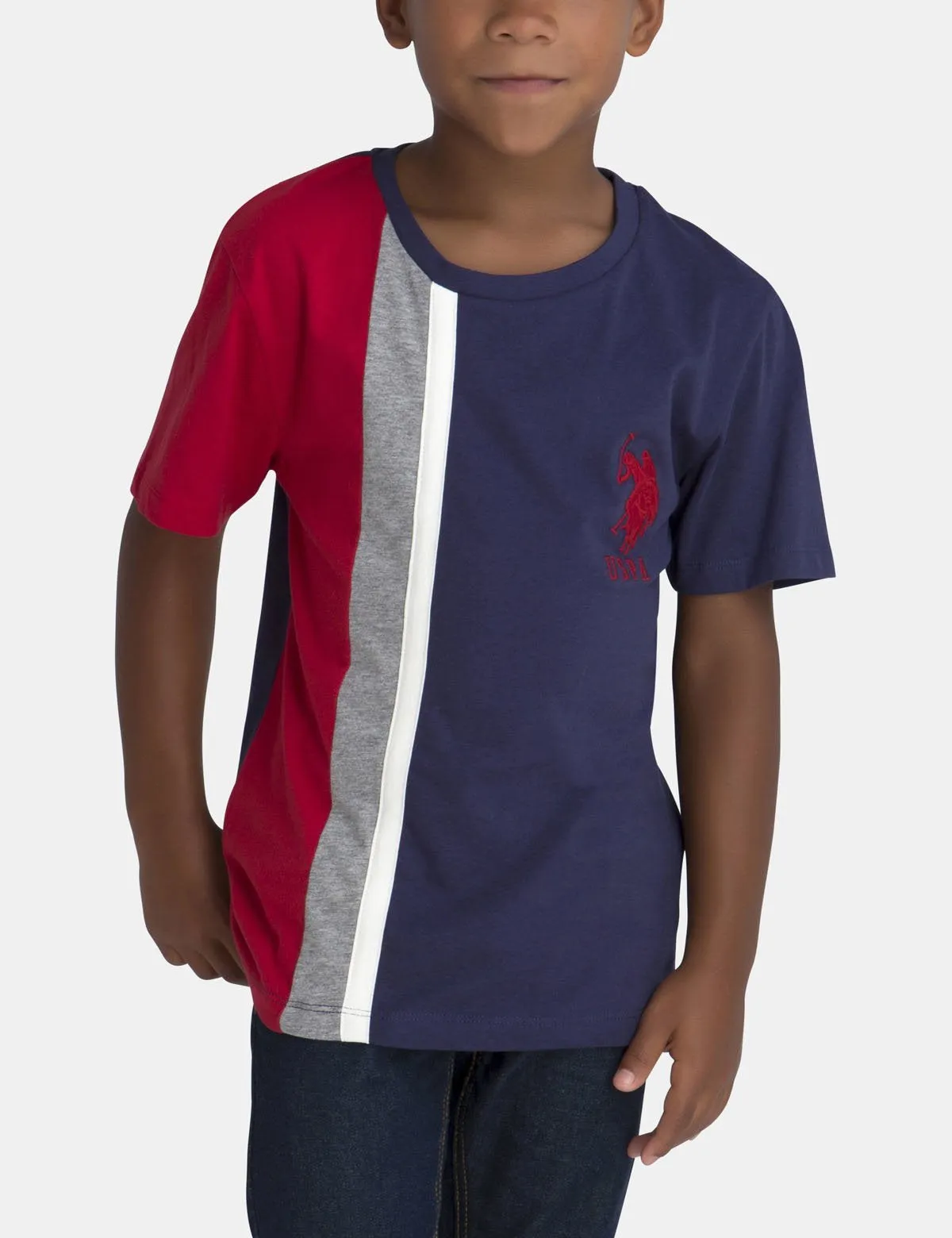 VERTICAL STRIPE T-SHIRT sold by U.S. Polo Assn. product image thumbnail 4