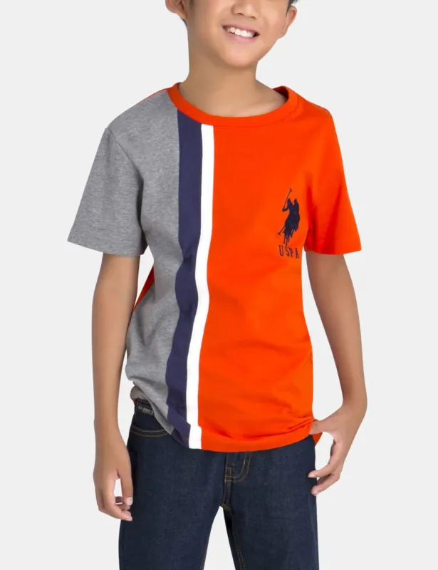 VERTICAL STRIPE T-SHIRT sold by U.S. Polo Assn.