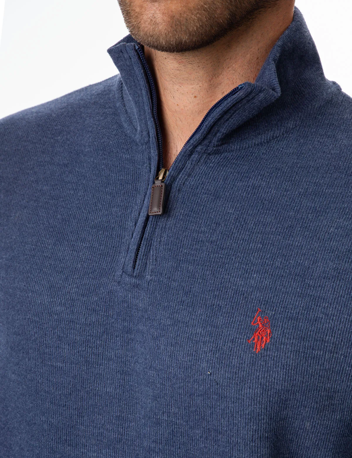 QUARTER ZIP SWEATER sold by U.S. Polo Assn. product image thumbnail 4