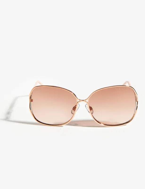 LADIES LARGE RECTANGULAR METAL SUNGLASSES sold by U.S. Polo Assn.