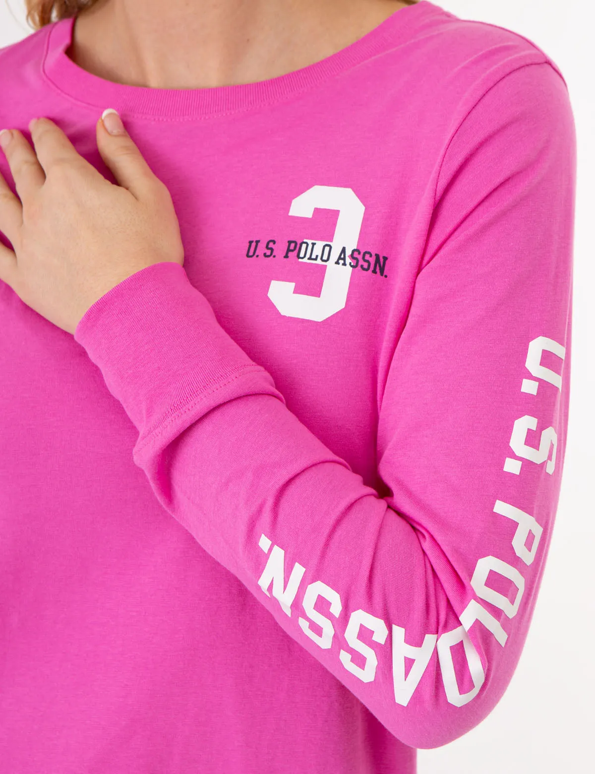 LONG SLEEVE U.S. POLO ASSN. GRAPHIC T-SHIRT sold by U.S. Polo Assn. product image thumbnail 4