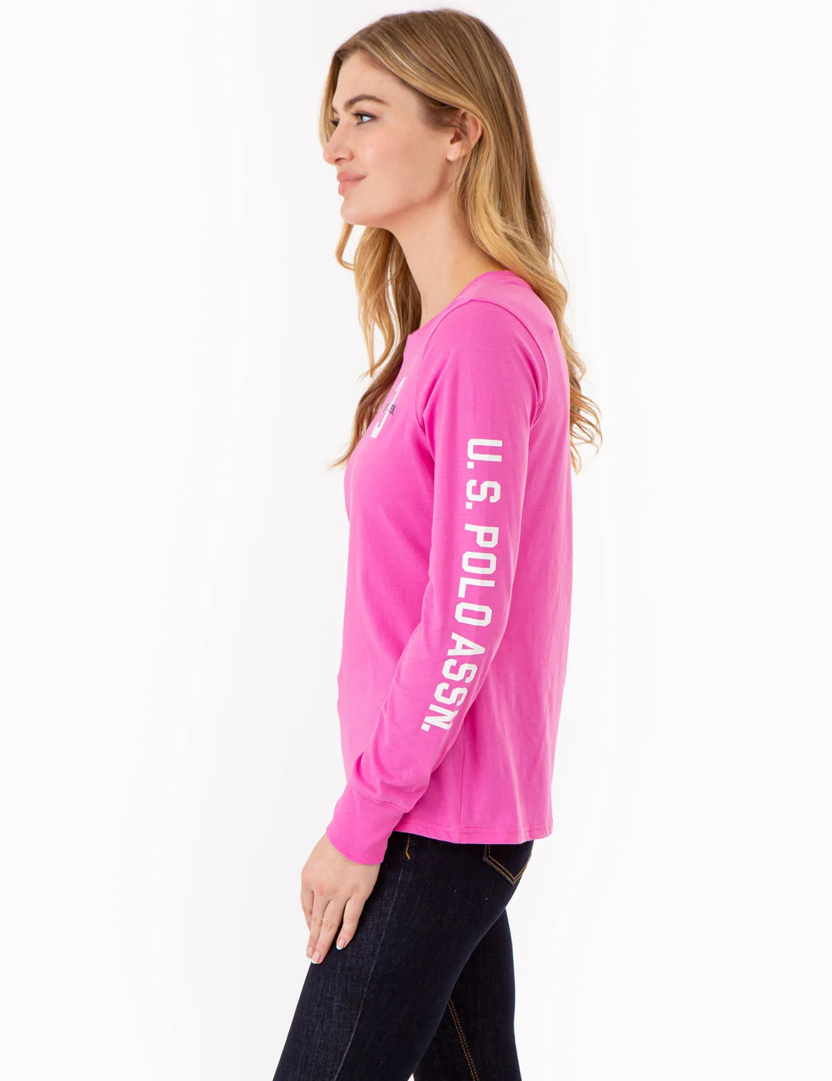 LONG SLEEVE U.S. POLO ASSN. GRAPHIC T-SHIRT sold by U.S. Polo Assn. product image thumbnail 3