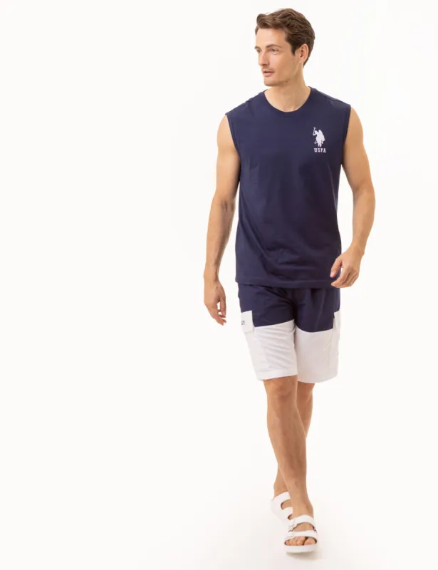 BASIC JERSEY MUSCLE TANK sold by U.S. Polo Assn.