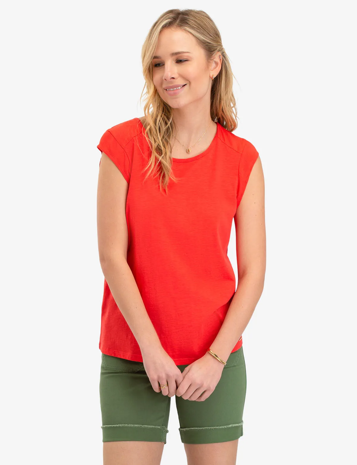 CHIFFON RUFFLE TOP sold by U.S. Polo Assn.