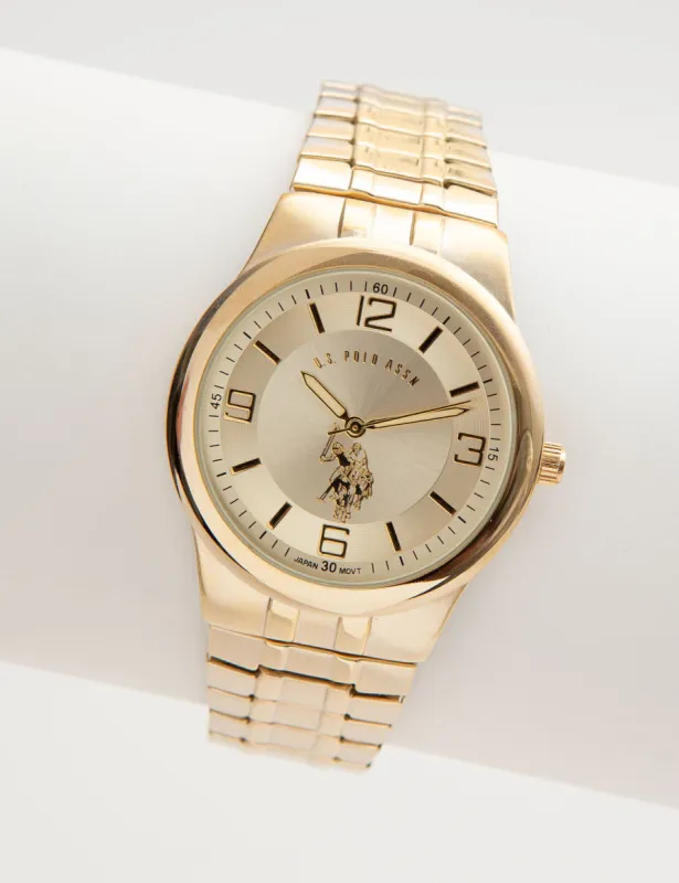 MEN'S CLASSIC GOLD WATCH sold by U.S. Polo Assn.