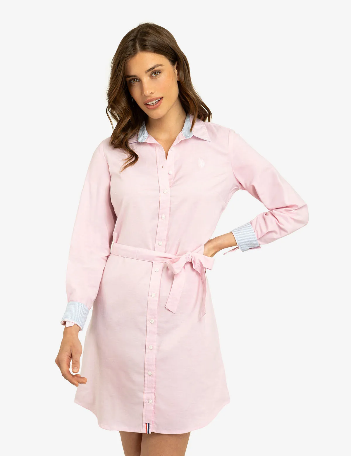 SOLID OXFORD DRESS sold by U.S. Polo Assn.