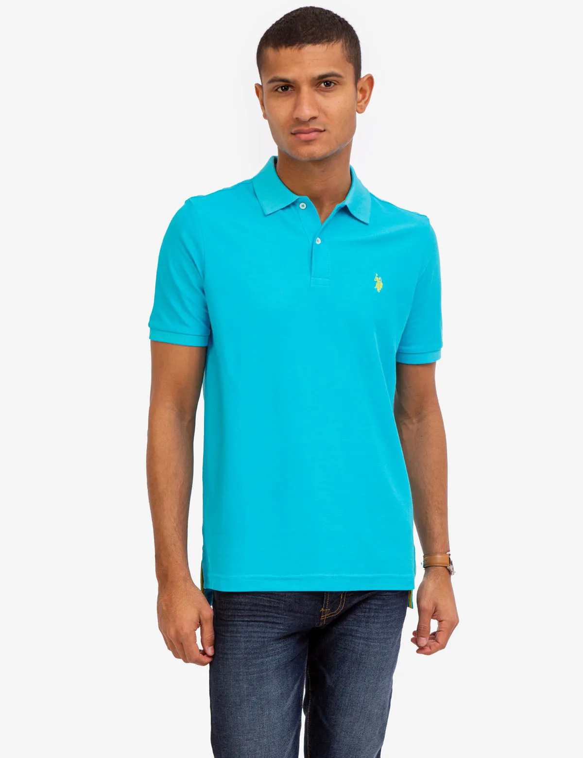 ULTIMATE PIQUE SOLID POLO SHIRT sold by U.S. Polo Assn. product image thumbnail 2