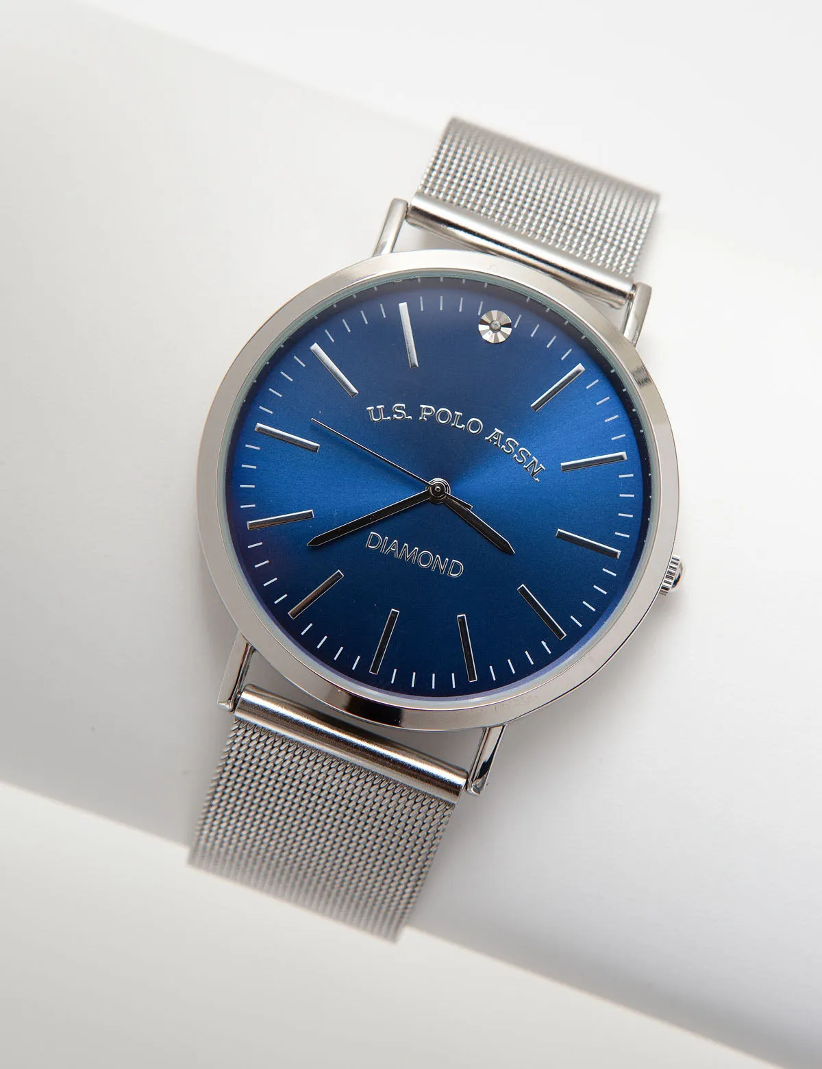 MEN'S MESH WATCH WITH BLUE DIAL sold by U.S. Polo Assn.