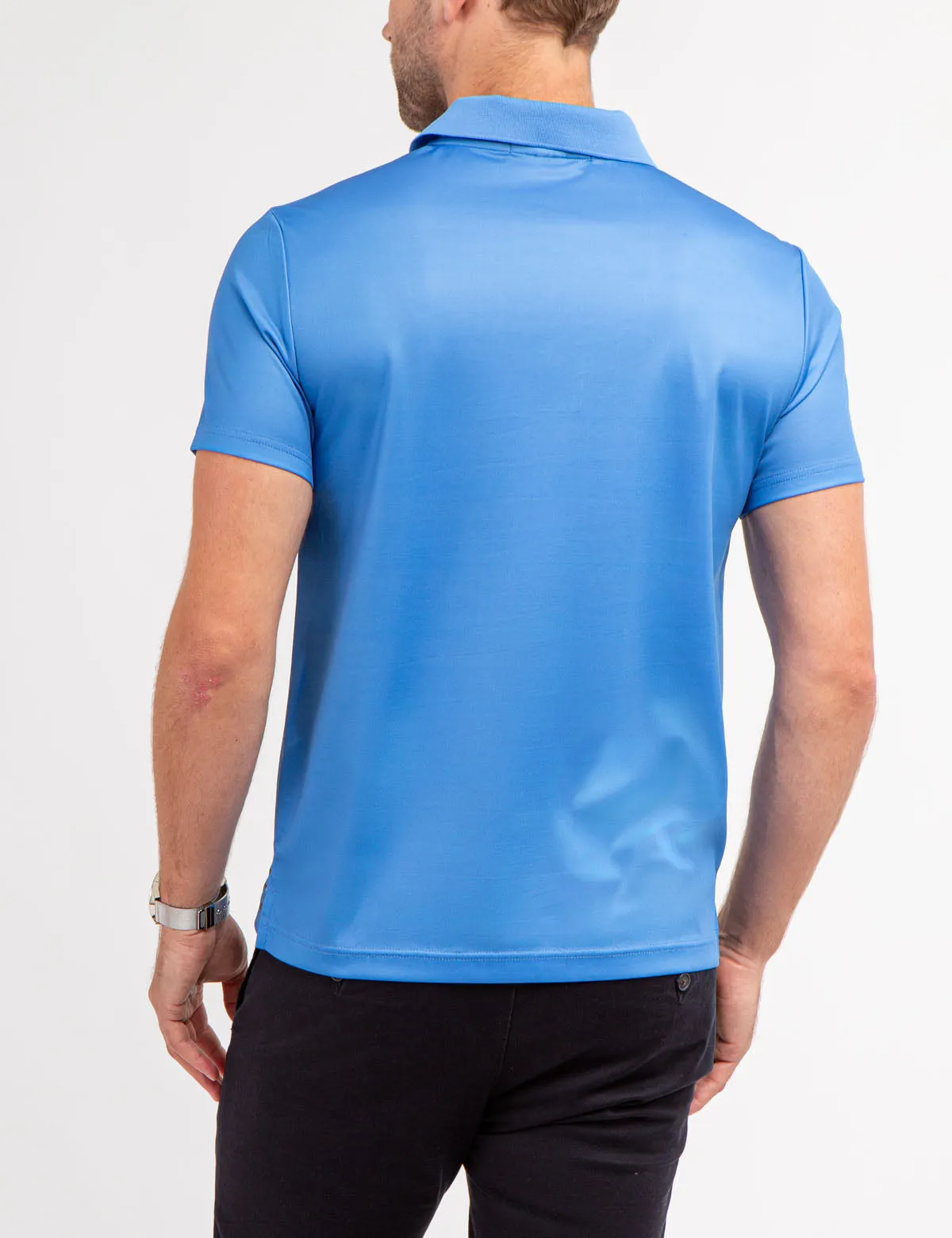 ENGINEERED DIAGONAL PRINT POLO SHIRT sold by U.S. Polo Assn. product image thumbnail 4