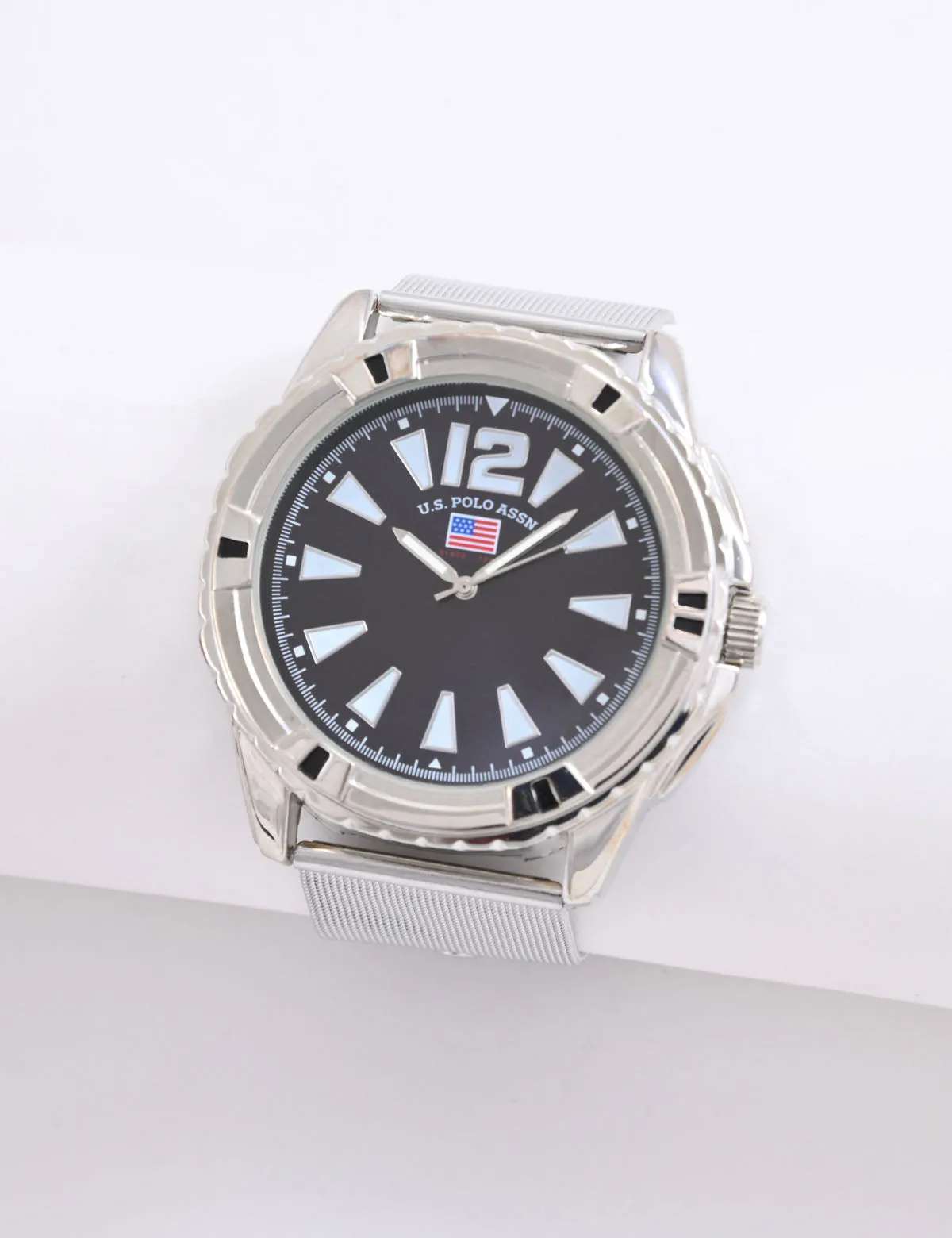 MEN'S SILVER SPORT ANALOG WATCH sold by U.S. Polo Assn.