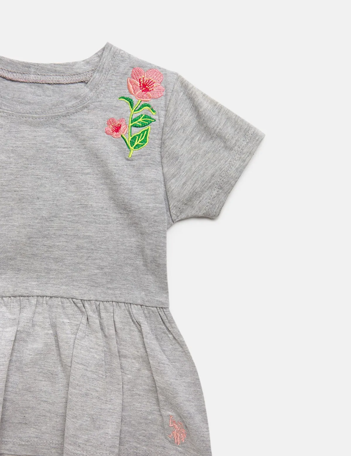 GIRLS 2 PIECE SET: FLORAL TOP & BERMUDA SHORTS sold by U.S. Polo Assn. product image thumbnail 2