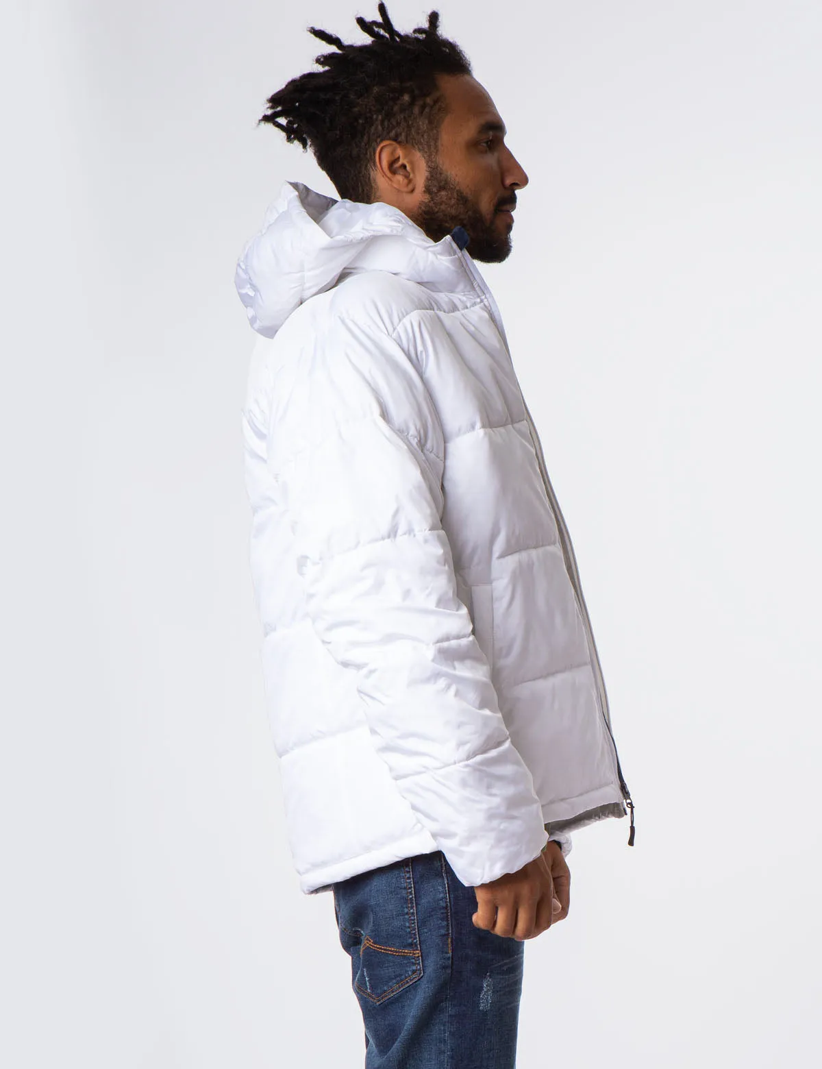 MODERATE HOODED PUFFER JACKET sold by U.S. Polo Assn. product image thumbnail 3