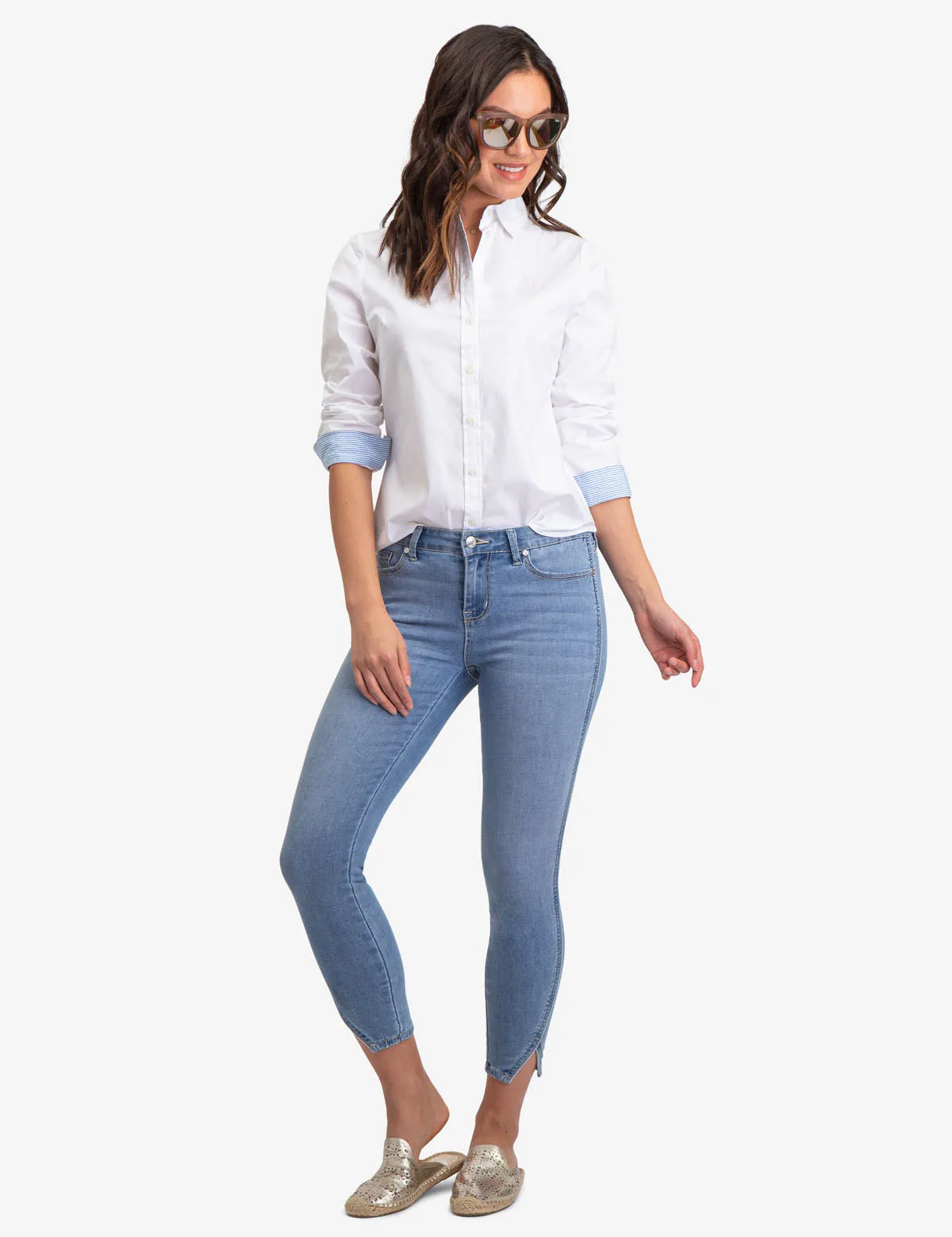 SOLID POPLIN LONG SLEEVE SHIRT sold by U.S. Polo Assn. product image thumbnail 2