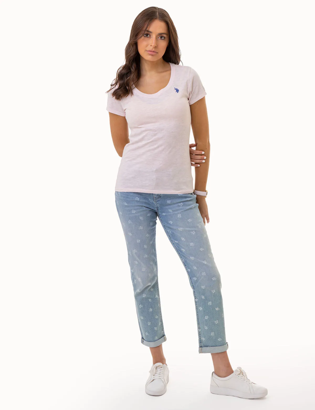 SCOOP NECK T-SHIRT sold by U.S. Polo Assn.