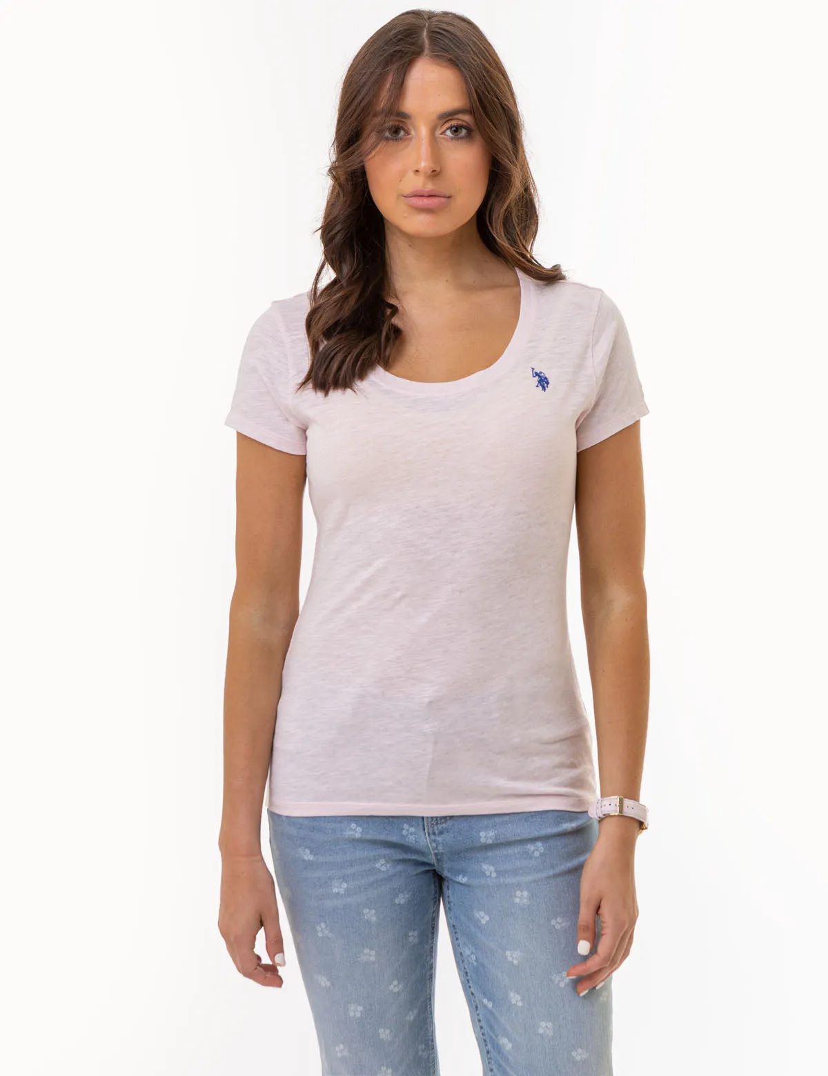 SCOOP NECK T-SHIRT sold by U.S. Polo Assn. product image thumbnail 2
