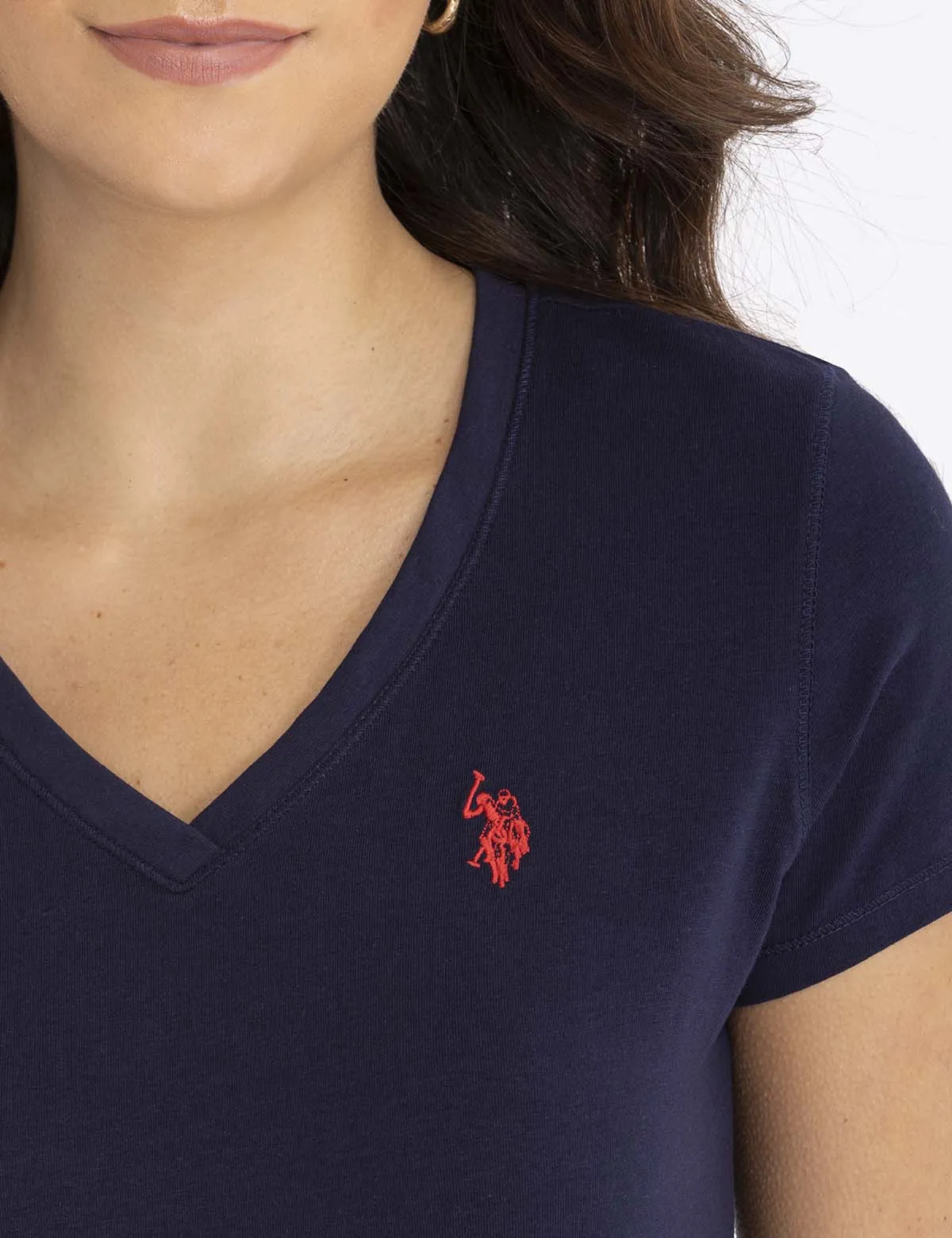 V-NECK T-SHIRT sold by U.S. Polo Assn. product image thumbnail 3